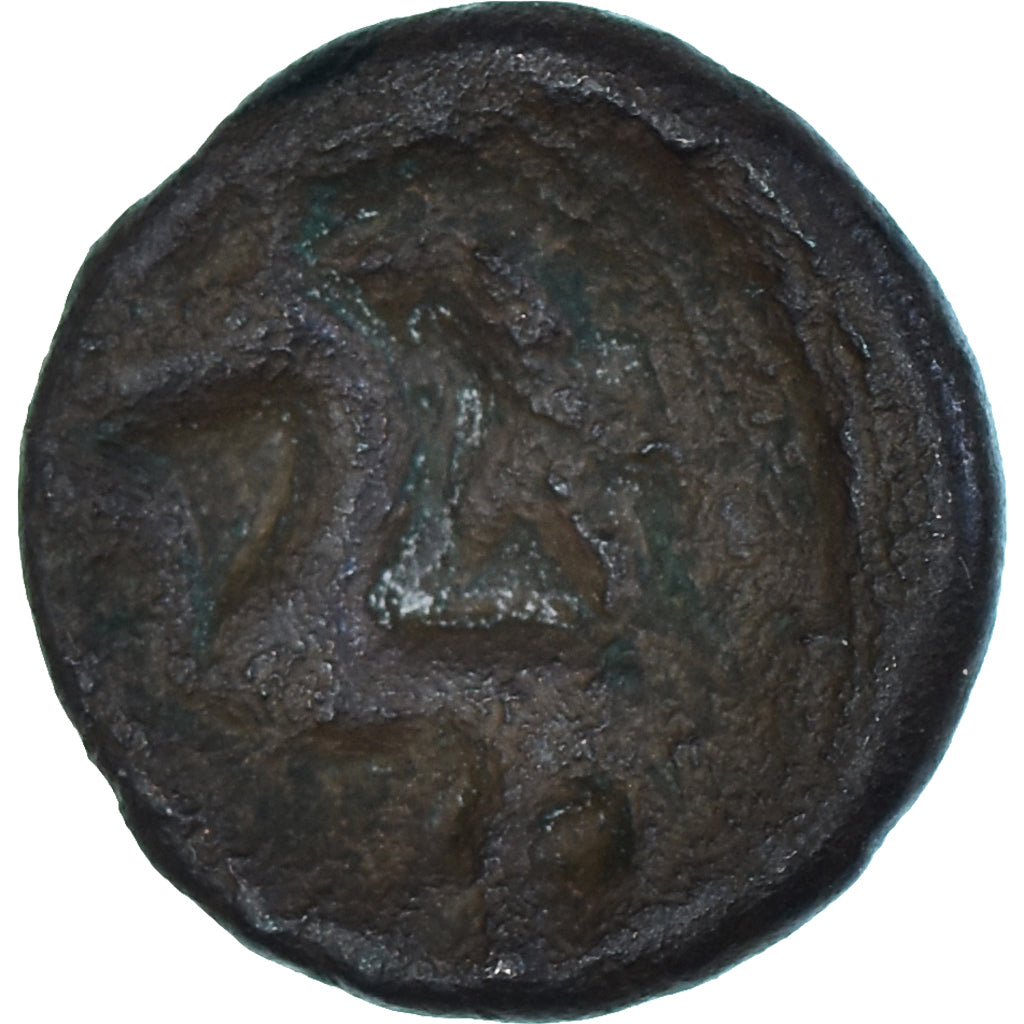 Coin, Ambiani, Bronze au Sanglier et au Cheval, 60-40 BC, VF(20-25), Bronze
