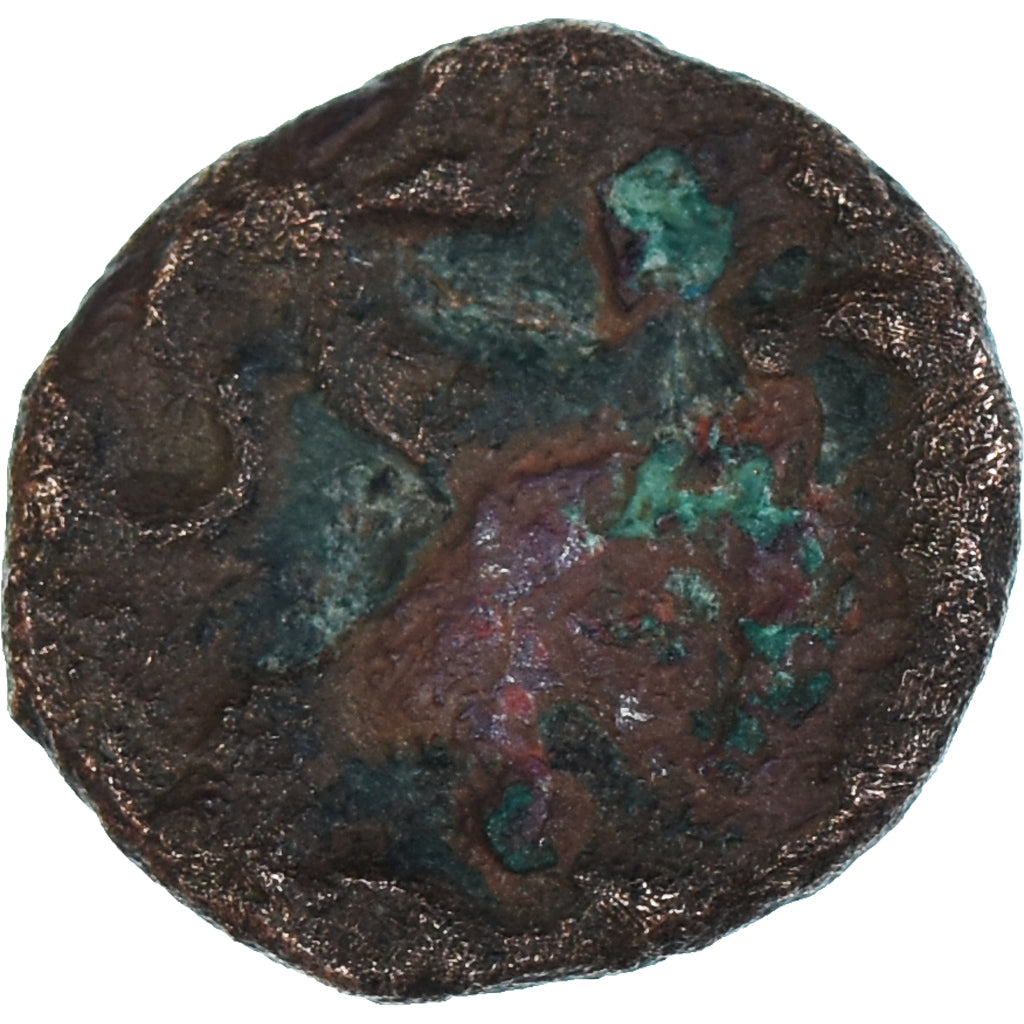 Coin, Ambiani, Bronze au cheval, 1st century BC, VG(8-10), Bronze, Latour:8424
