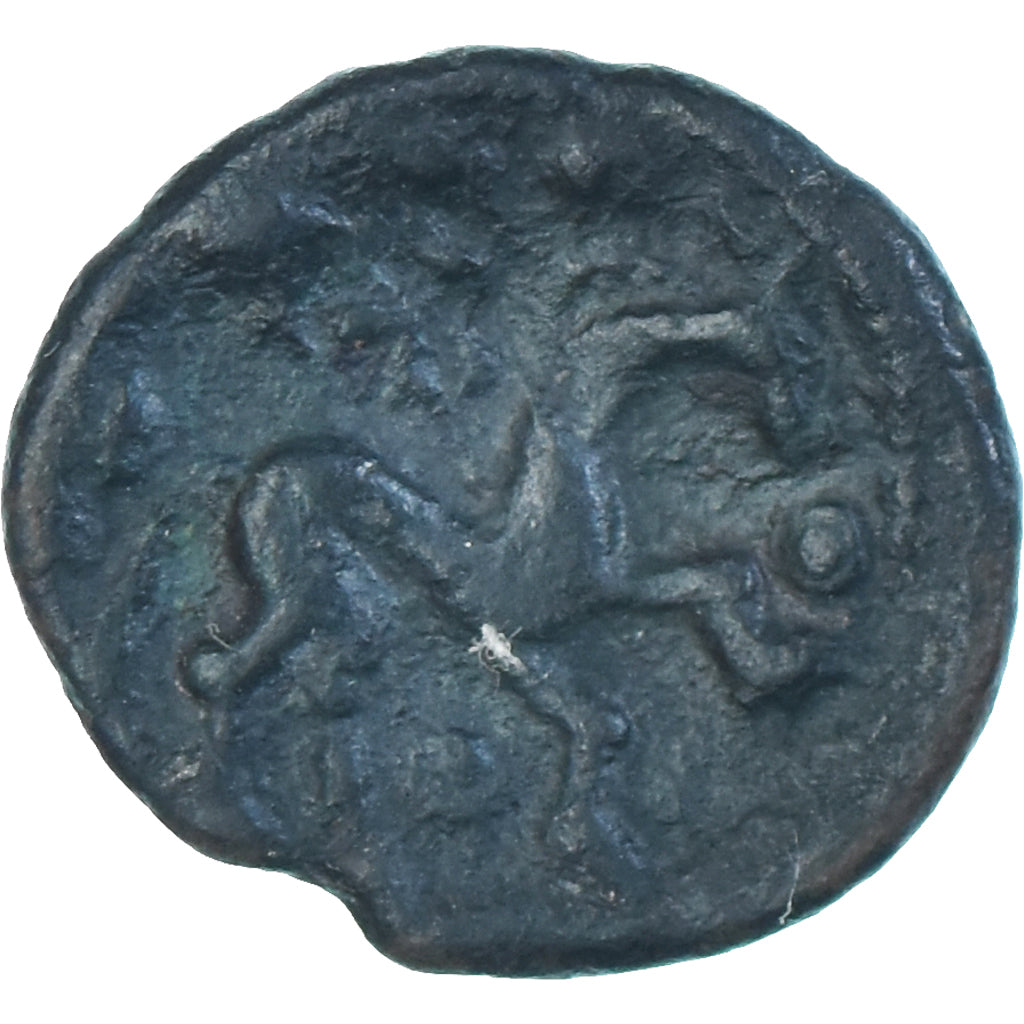 Coin, Ambiani, Bronze au cheval, 1st century BC, VF(20-25), Bronze, Latour:8424