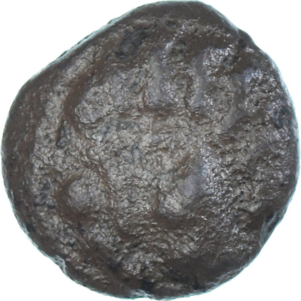 Coin, Ambiani, Bronze au cheval, 60-40 BC, VF(30-35), Bronze, Delestrée:369