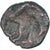 Moneda, Ambiani, Bronze aux loups affrontés, 60-40 BC, BC+, Bronce, Latour:8495