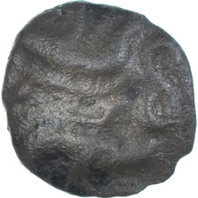 Coin, Ambiani, Bronze aux sangliers affrontés, 60-40 BC, VF(30-35), Bronze