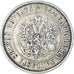 Moneda, Finlandia, Alexander II, Markka, 1874, Helsinki, MBC+, Plata, KM:3.2
