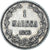 Coin, Finland, Alexander III, Markka, 1890, Helsinki, AU(50-53), Silver, KM:3.2