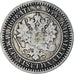 Moneda, Finlandia, Alexander II, Markka, 1866, Helsinki, BC+, Plata, KM:3.1