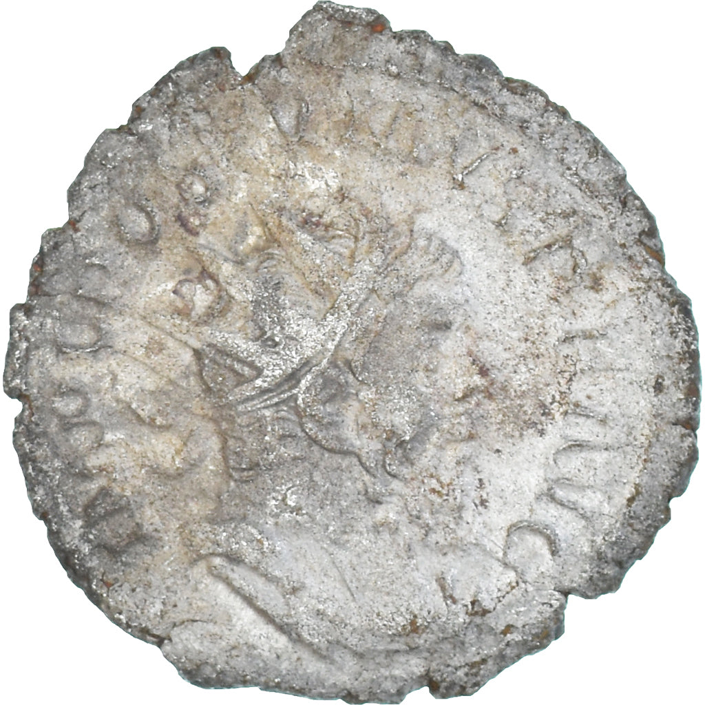 Moneda, Postumus, Antoninianus, 260-269, Cologne, BC+, Vellón, RIC:57