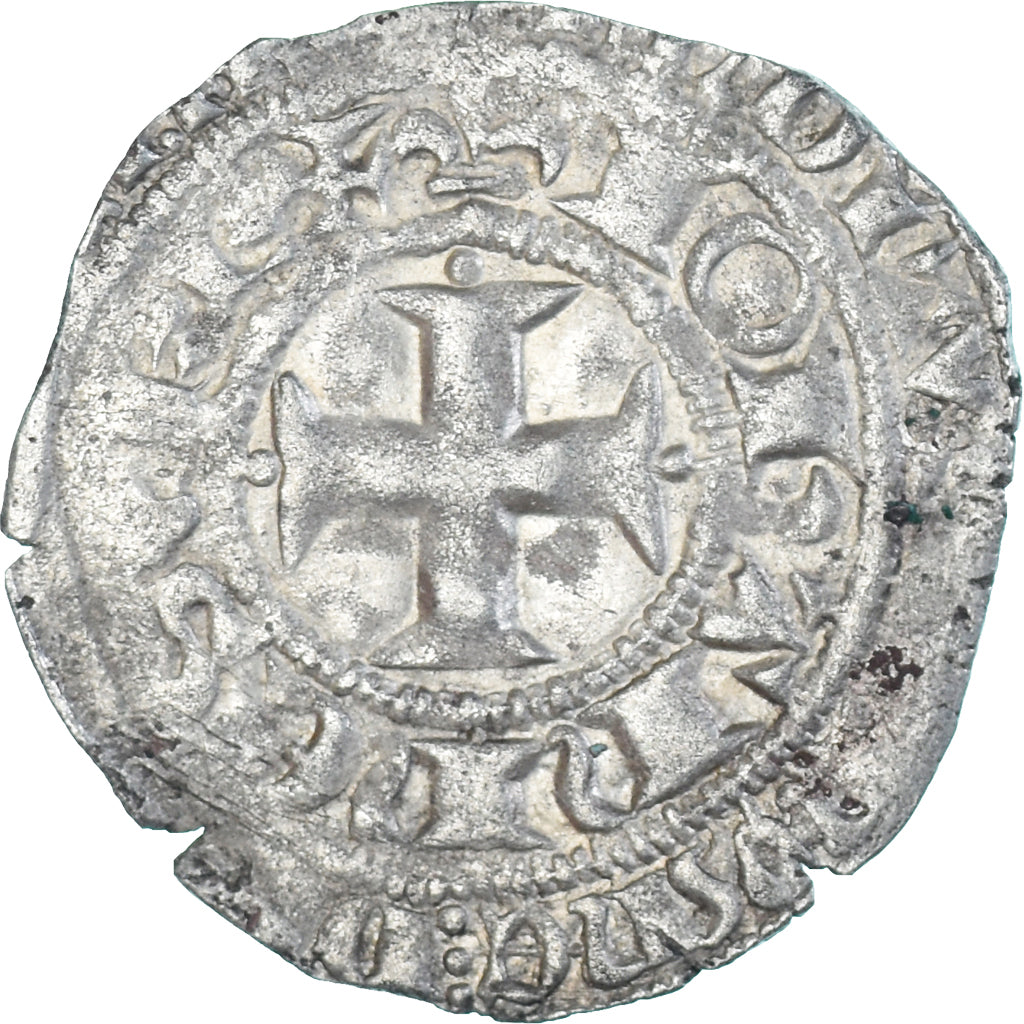 Monnaie, France, Jean II le Bon, Blanc au châtel fleurdelisé, 1350-1364, 3rd