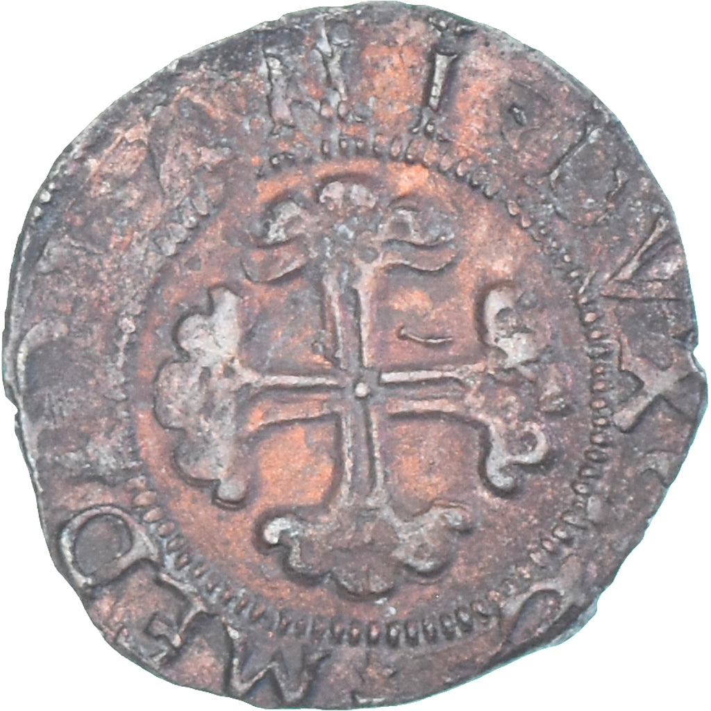 Coin, France, Louis XII, Trillina, 1498-1514, Milan, EF(40-45), Copper