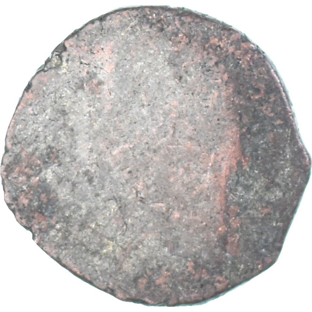 Coin, Cambodia, Norodom I, 2 Pe, 1/2 Fuang, 1847, AU(50-53), Billon