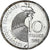Moneda, Francia, Robert Schumann, 10 Francs, 1986, Monnaie de Paris, BU, FDC