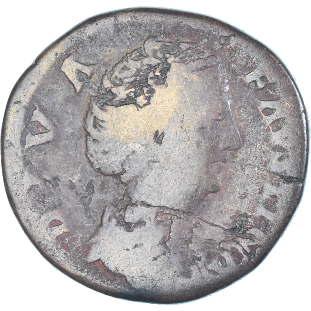 Münze, Diva Faustina I, Sesterz, 141, Rome, SGE+, Bronze, RIC:1105a