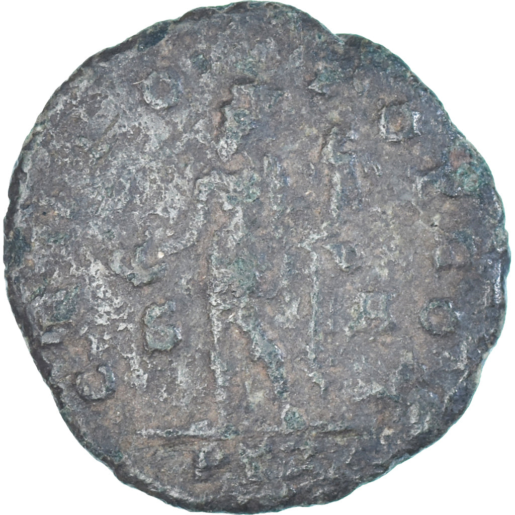 Coin, Constantine II, Follis, 317-337, Trier, VF(20-25), Bronze