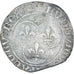 Moneta, Francia, Louis XI, Blanc au Soleil, 1461-1483, Tours, MB+, Biglione
