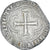 Moneta, Francja, Louis XI, Blanc au Soleil, 1461-1483, Tours, VF(30-35), Bilon
