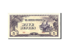 Burma, 5 Rupees, 1942, KM:15b, Undated, UNC(63)