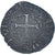 Moneda, Francia, Louis XI, Denier Tournois, 1461-1483, BC+, Vellón