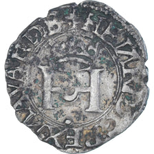 Moneta, Francia, NAVARRE, Henri d'Albret, Liard, après 1541, BB, Biglione