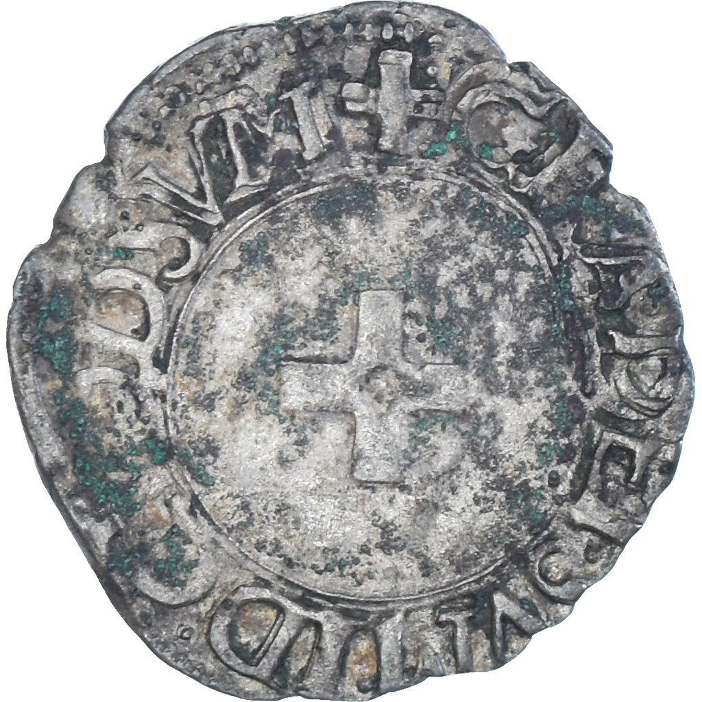 Münze, Frankreich, NAVARRE, Henri d'Albret, Liard, après 1541, SS, Billon