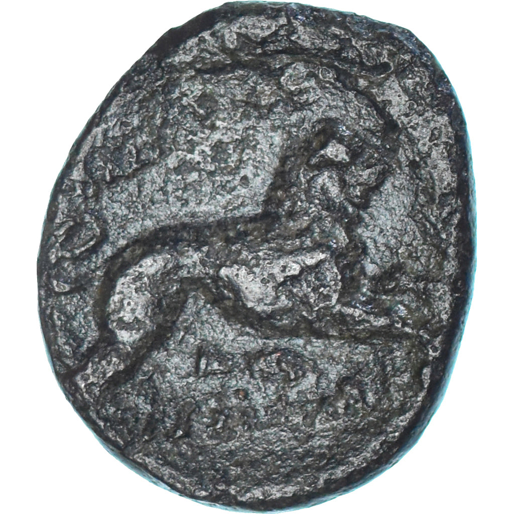 Coin, Thrace, Lysimachos, Æ, 305-281 BC, Lysimacheia, VF(20-25), Bronze