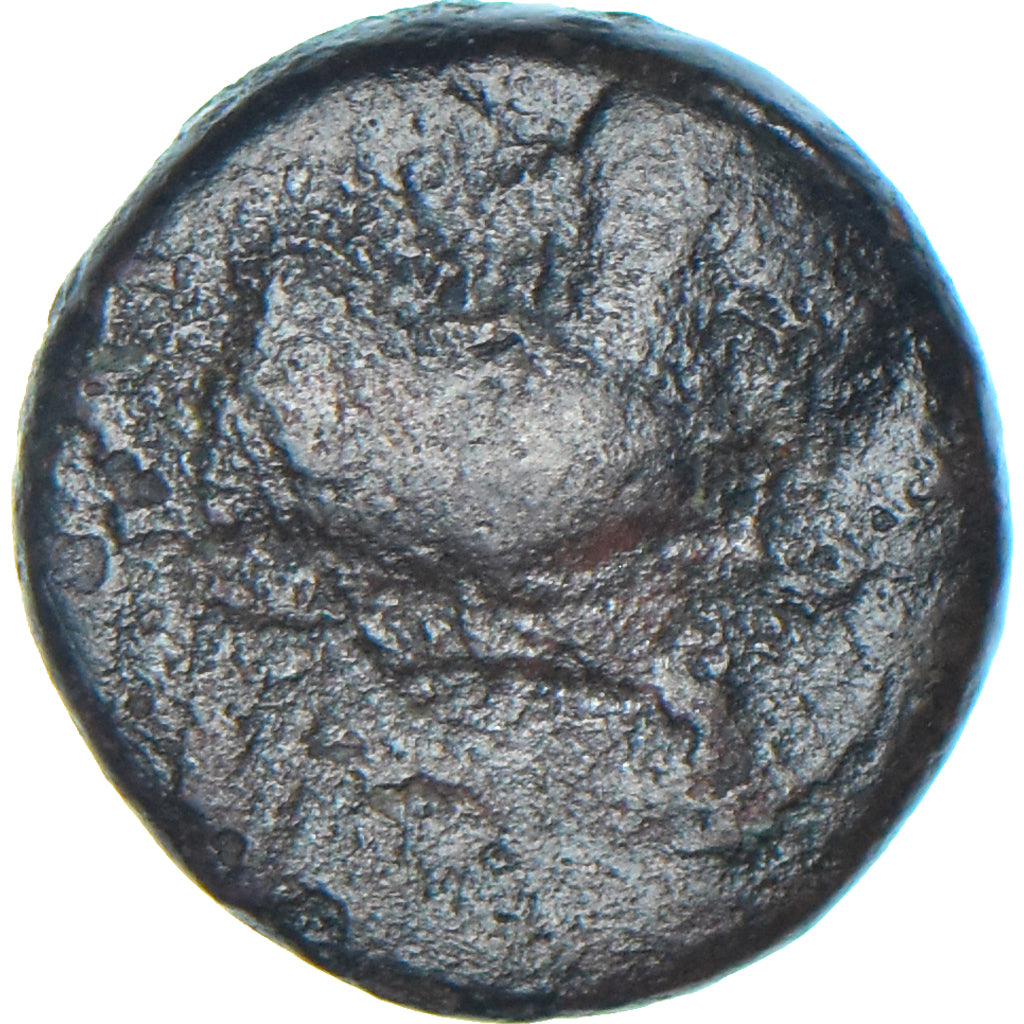 Coin, Aeolis, Æ, ca. 300-250 BC, Kyme, VF(20-25), Bronze