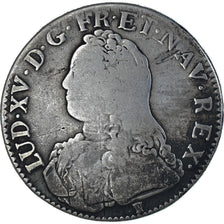Moneta, Francia, Louis XV, Ecu aux branches d'olivier, 1726, Rennes, MB