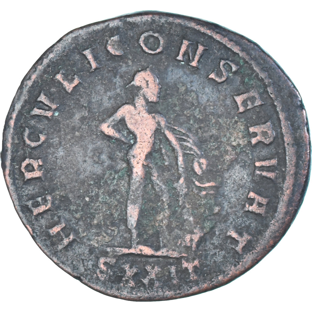 Coin, Diocletian, Antoninianus, 285, Ticinum, VF(30-35), Billon, RIC:212