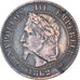 Monnaie, France, Napoleon III, 2 Centimes, 1862, Bordeaux, TTB, Bronze