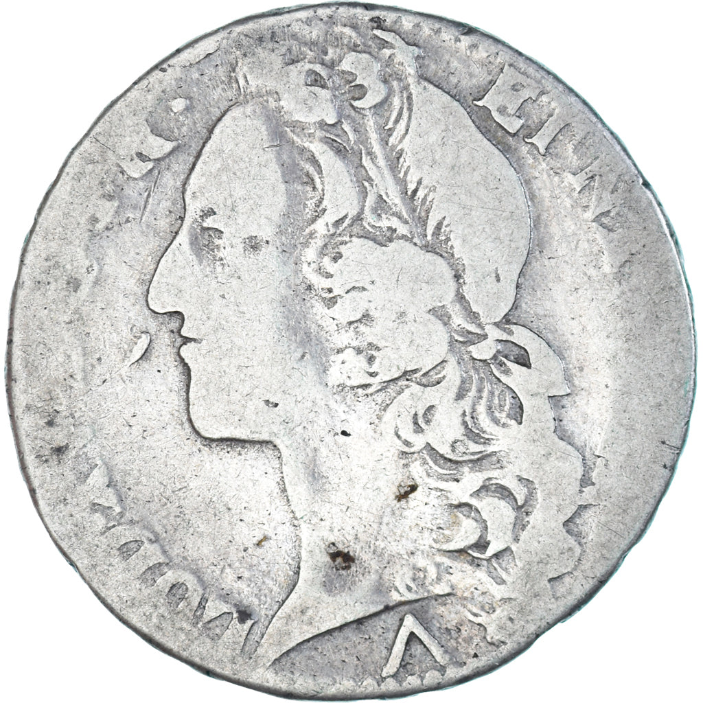 Munten, Frankrijk, Louis XV, 1/2 Écu au bandeau, 1774, Lille, ZG+, Zilver