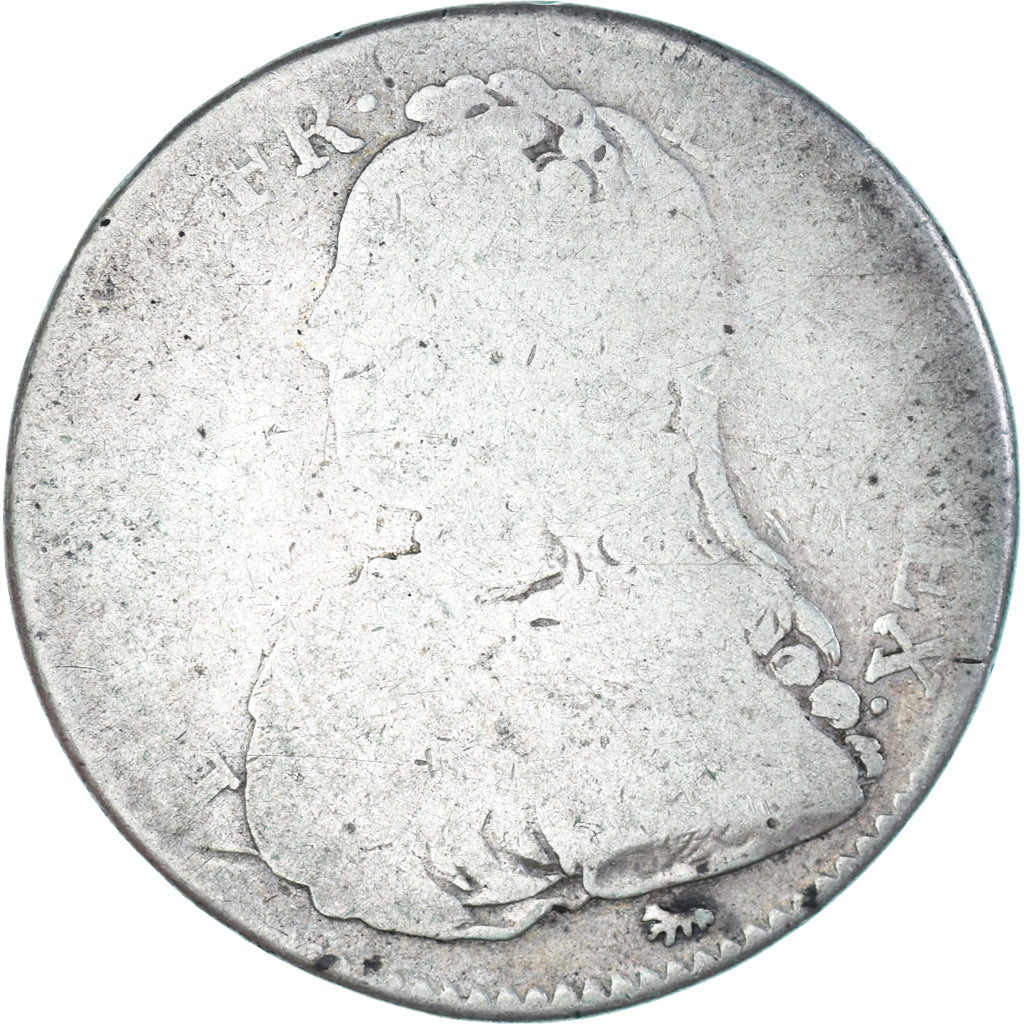 Munten, Frankrijk, Louis XV, 1/2 Ecu aux branches d'olivier, 1726, Paris, ZG+