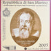 Monnaie, Saint Marin , Galileo Galilei, 2 Euro, 2005, Rome, FDC, Bimétallique
