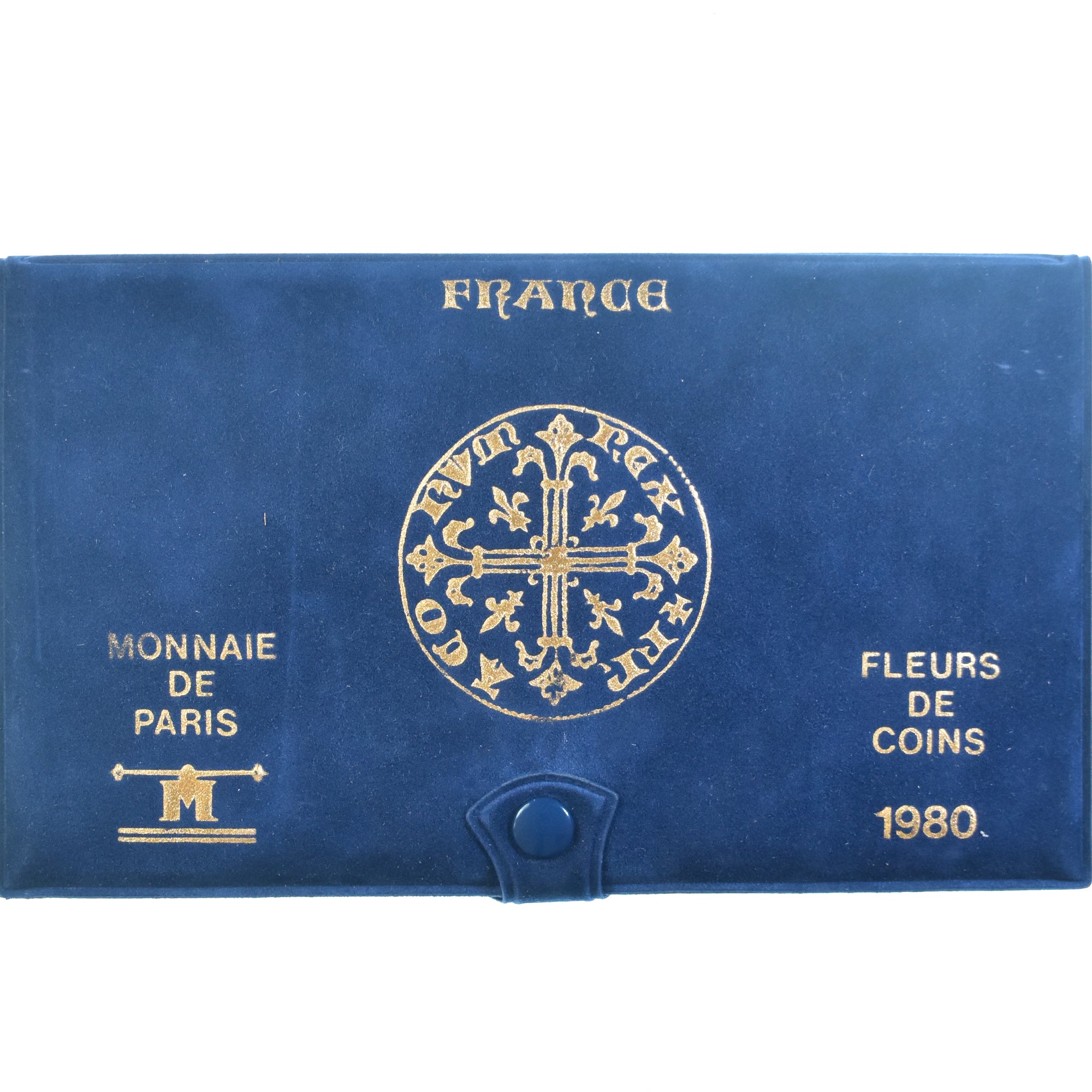 Coin, France, Coffret 1 c. à 50 frs., 1980, Monnaie de Paris, FDC, MS(65-70)