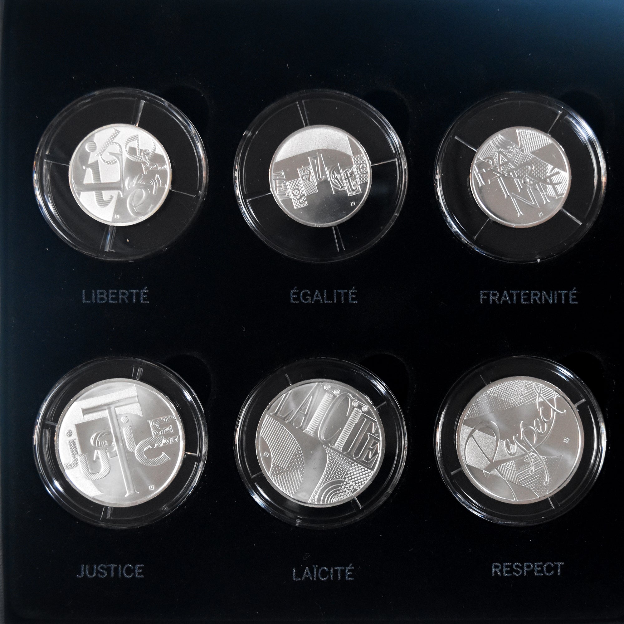 France, Euro-Set, Valeurs de la République, 2013, Monnaie de Paris, FDC