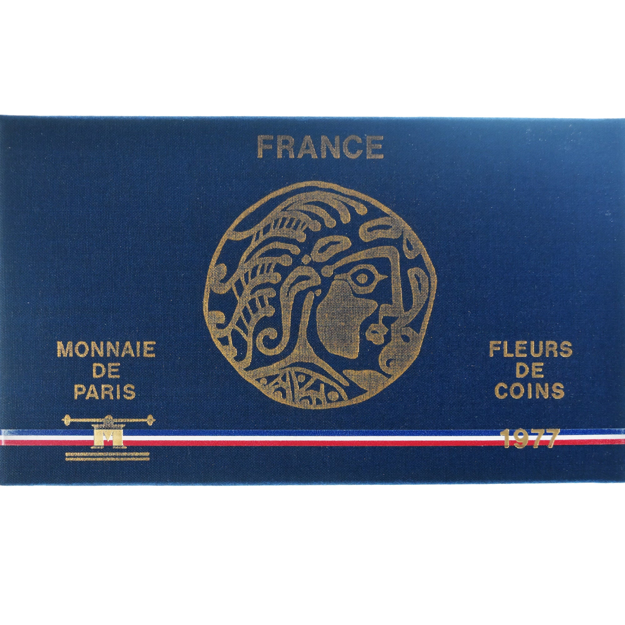 Coin, France, Coffret 1 c. à 50 frs., 1977, Monnaie de Paris, FDC, MS(65-70)