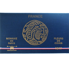 Moneta, Francja, Coffret 1 c. à 50 frs., 1977, Monnaie de Paris, FDC