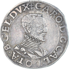 Moneta, Francja, Charles III, Teston, n.d. (1574-1589), Nancy, EF(40-45), Srebro