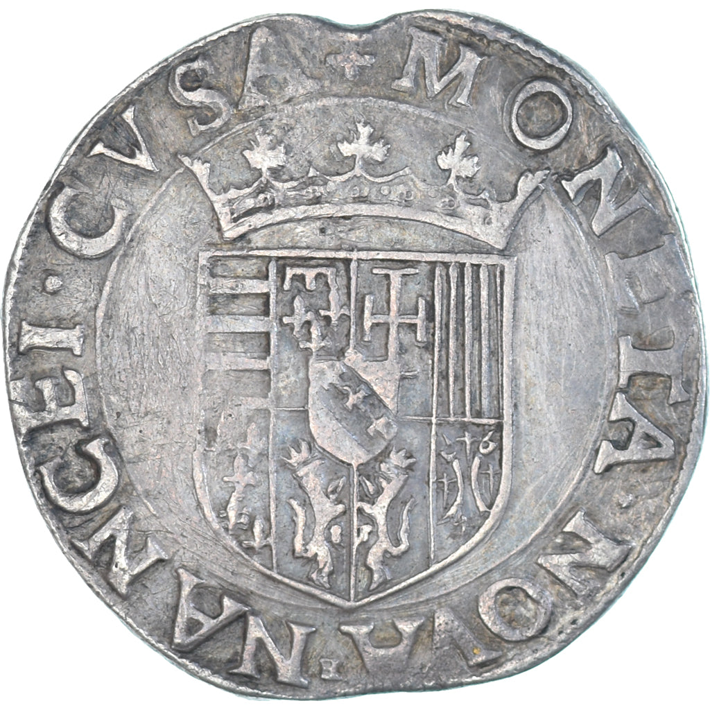Coin, France, Charles III, Teston, n.d. (1574-1589), Nancy, EF(40-45), Silver