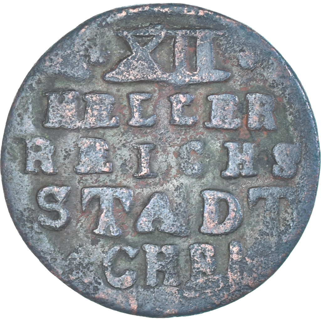Coin, Germany, 12 Heller, 1794, Aachen, VF(20-25), Copper, KM:51