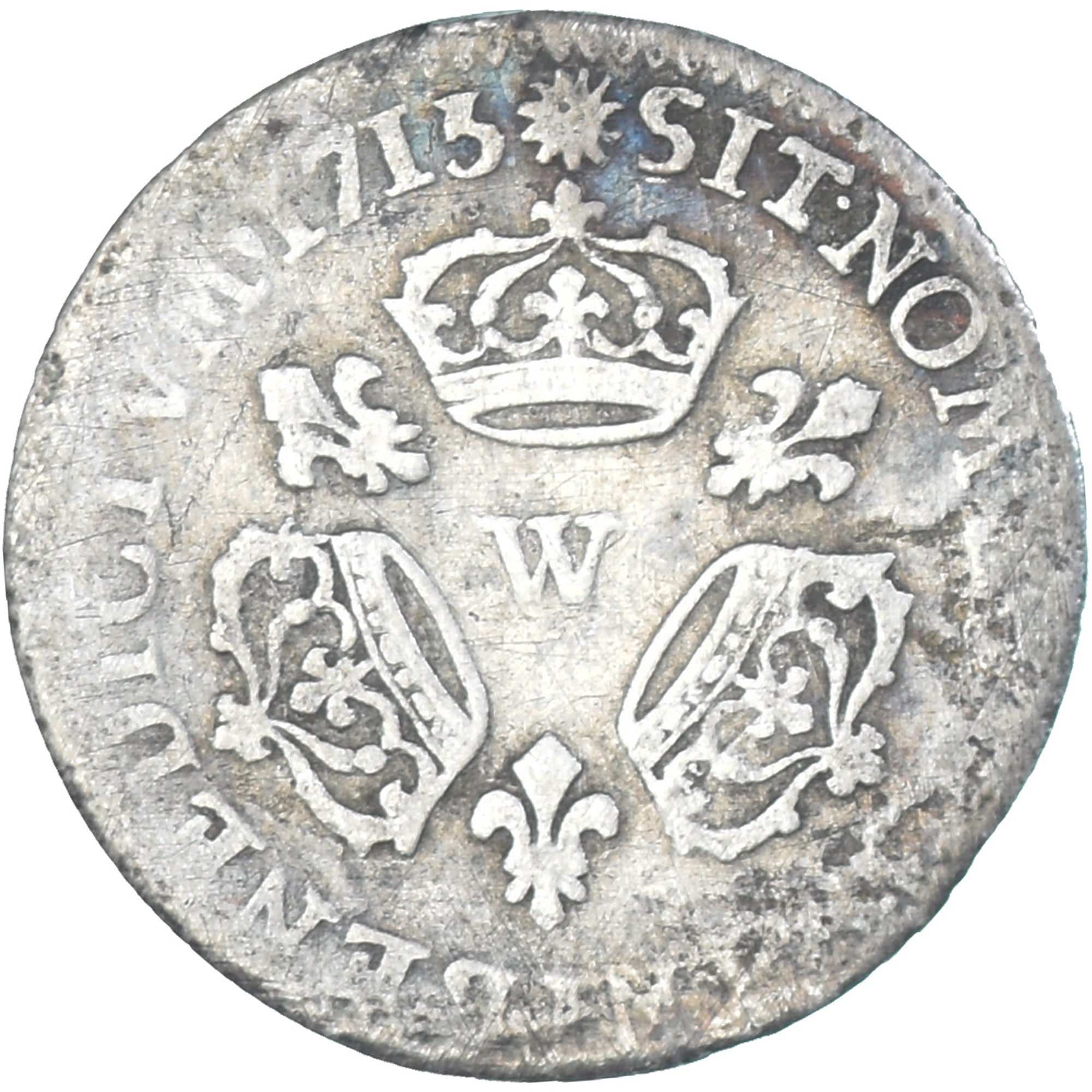 Münze, Frankreich, Louis XIV, 1/10 Écu aux 3 couronnes, 1713, Lille, S