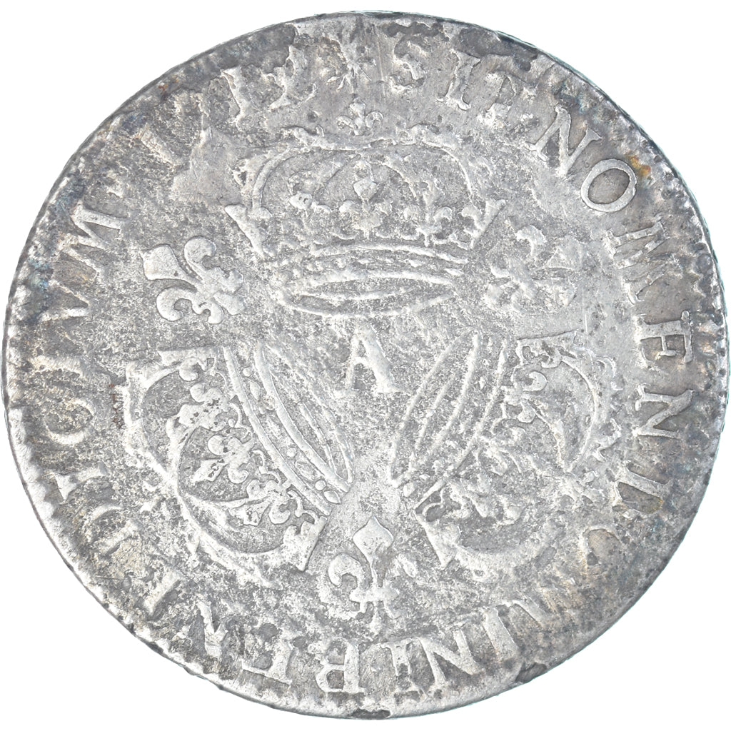 Münze, Frankreich, Louis XIV, 1/4 Ecu aux 3 couronnes, 1712, Paris, S, Silber
