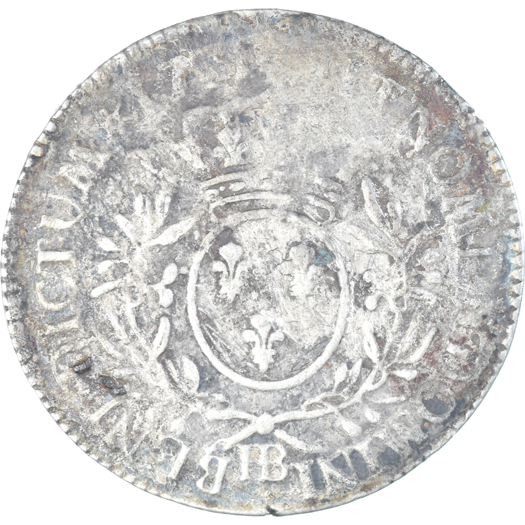 Munten, Frankrijk, Louis XV, Ecu aux branches d'olivier, 1731, Strasbourg, ZG+