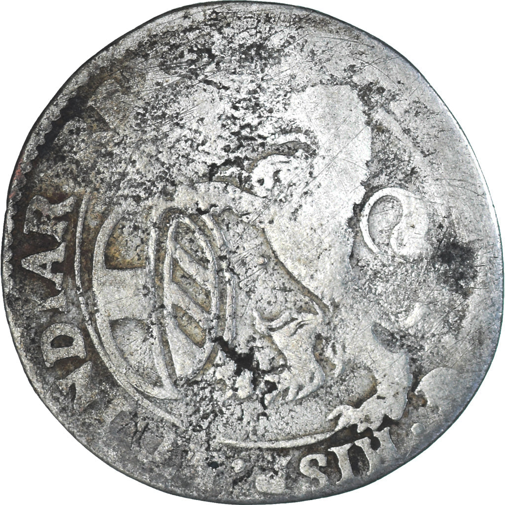 Coin, Spanish Netherlands, Philip IV, Escalin, 1629, Antwerp, VF(20-25), Silver