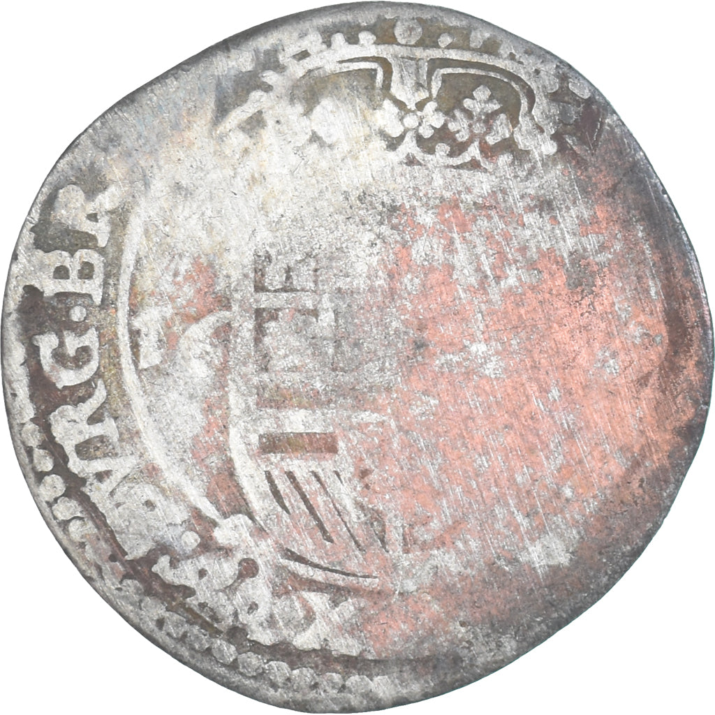 Coin, Spanish Netherlands, Philip IV, Escalin, 1629, VG(8-10), Silver