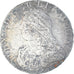 Coin, France, Louis XV, Ecu aux branches d'olivier, 1729, Aix, VF(20-25)