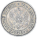 Moneta, Finlandia, Alexander III, Markka, 1890, Helsinki, AU(50-53), Srebro