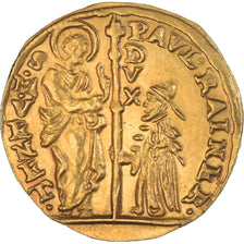 Coin, ITALIAN STATES, Paolo Renier, Zecchino, 1779-1789, Venice, AU(55-58)