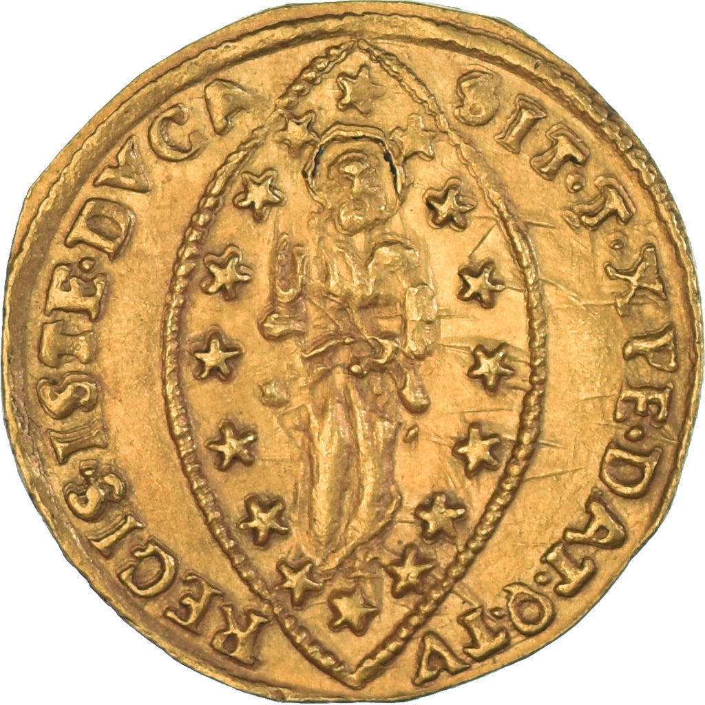 Coin, ITALIAN STATES, Paolo Renier, Zecchino, 1779-1789, Venice, AU(55-58)