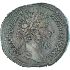 Coin, Marcus Aurelius, Sestertius, 170-171, Rome, AU(50-53), Bronze, RIC:1001