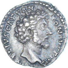 Coin, Marcus Aurelius, Denarius, 155-156, Rome, AU(50-53), Silver, RIC:467b