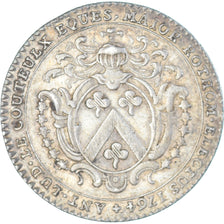 Frankreich, betaalpenning, Antoine-Louis Le Couteulx, Ville de Rouen, 1764, SS+