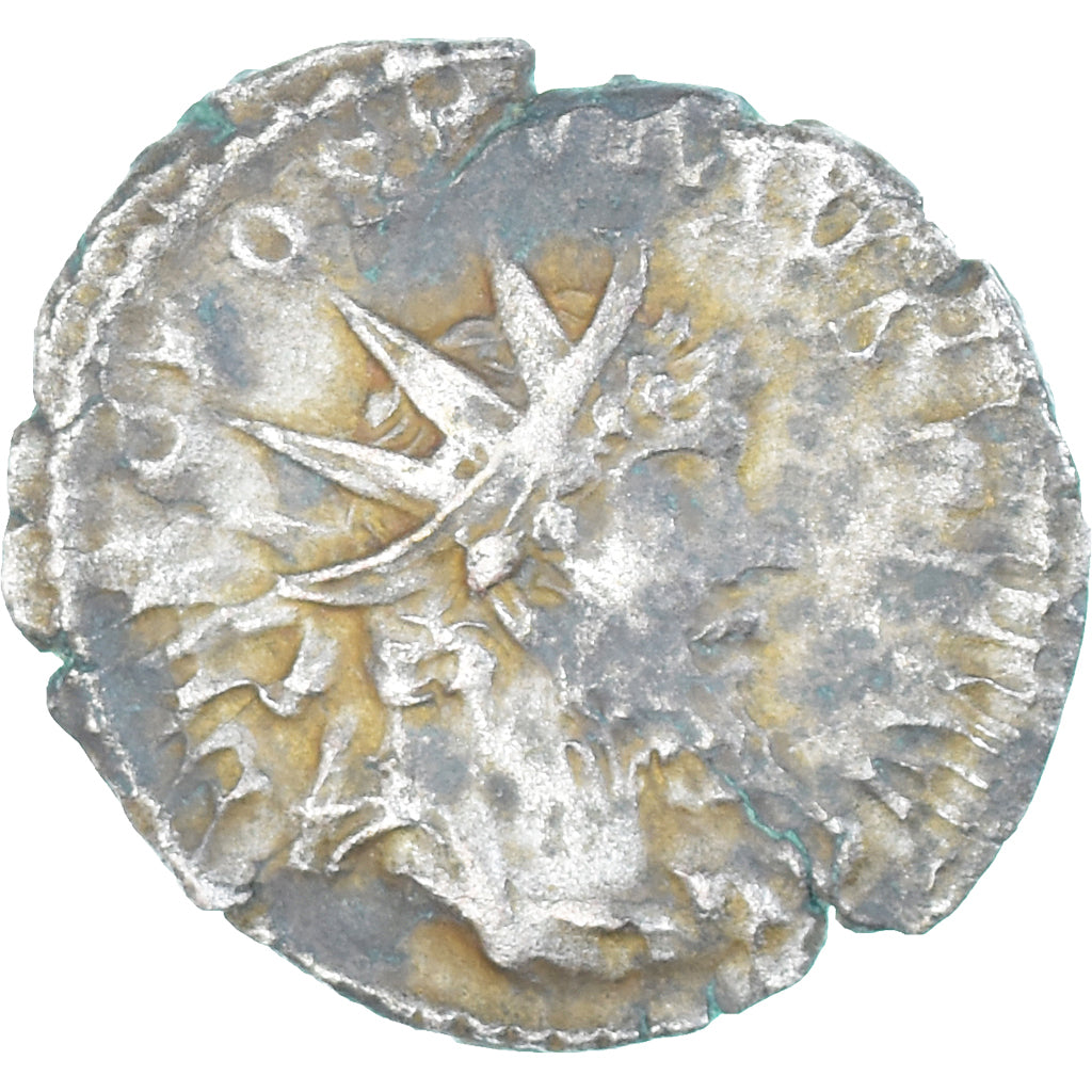 Moneta, Postumus, Antoninianus, 260-269, Lugdunum, VF(20-25), Bilon, RIC:80